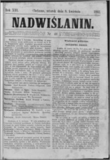 Nadwiślanin, 1862.04.08 R. 13 nr 40