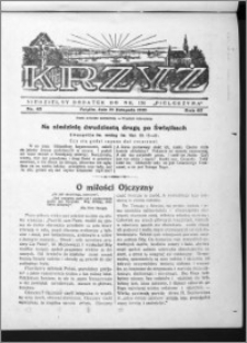 Krzyż, R. 67 (1935), nr 45