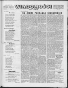 Wiadomości, R. 10 nr 27 (483), 1955