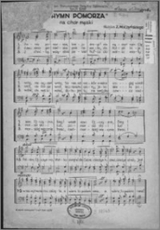 Hymn Pomorza : na chór męski