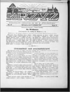 Krzyż, R. 71 (1939), nr 15