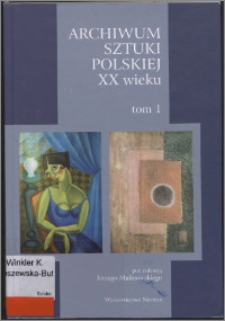 Twórczość plastyczna Konrada Winklera w latach 1918-1939
