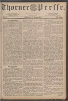 Thorner Presse 1885, Jg. III, Nro. 22