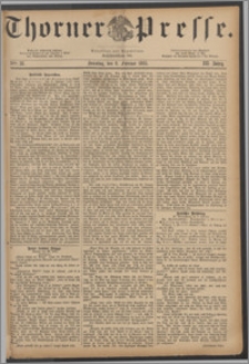 Thorner Presse 1885, Jg. III, Nro. 33