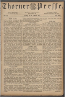 Thorner Presse 1885, Jg. III, Nro. 43