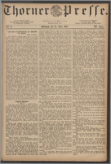 Thorner Presse 1885, Jg. III, Nro. 71