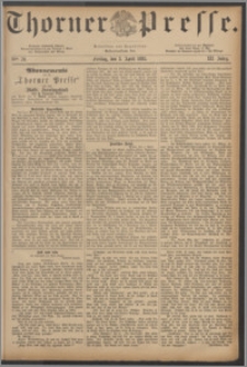 Thorner Presse 1885, Jg. III, Nro. 79