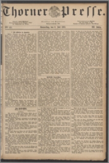 Thorner Presse 1885, Jg. III, Nro. 157