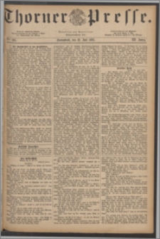 Thorner Presse 1885, Jg. III, Nro. 165