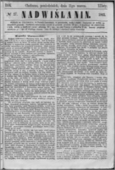 Nadwiślanin, 1861.03.11 R. 12 nr 27