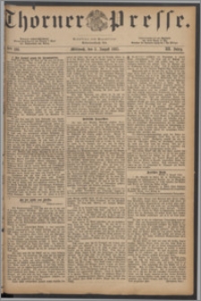 Thorner Presse 1885, Jg. III, Nro. 180