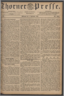 Thorner Presse 1885, Jg. III, Nro. 210