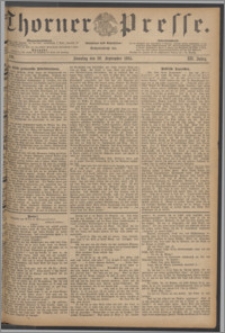 Thorner Presse 1885, Jg. III, Nro. 220