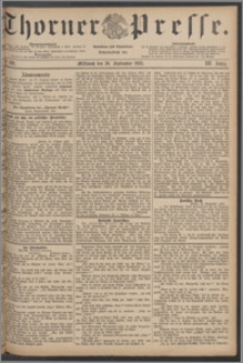 Thorner Presse 1885, Jg. III, Nro. 228