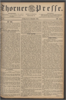 Thorner Presse 1885, Jg. III, Nro. 278