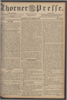 Thorner Presse 1885, Jg. III, Nro. 279