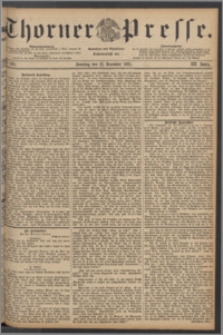 Thorner Presse 1885, Jg. III, Nro. 292 + Beilage