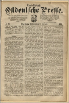 Ostdeutsche Presse. J. 2, 1878, nr 97