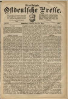 Ostdeutsche Presse. J. 2, 1878, nr 177