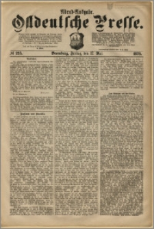 Ostdeutsche Presse. J. 2, 1878, nr 225