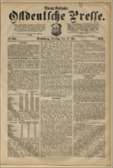 Ostdeutsche Presse. J. 2, 1878, nr 231