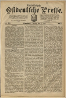 Ostdeutsche Presse. J. 2, 1878, nr 252