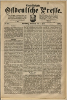 Ostdeutsche Presse. J. 2, 1878, nr 254