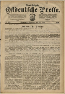 Ostdeutsche Presse. J. 2, 1878, nr 281