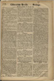 Ostdeutsche Presse. J. 2, 1878, nr 291