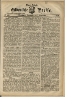 Ostdeutsche Presse. J. 2, 1878, nr 412