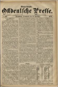 Ostdeutsche Presse. J. 2, 1878, nr 532