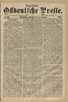 Ostdeutsche Presse. J. 2, 1878, nr 582