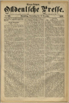 Ostdeutsche Presse. J. 2, 1878, nr 588