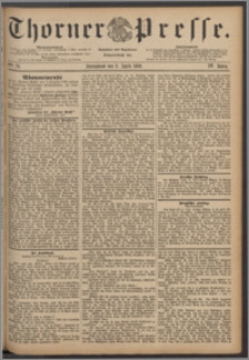 Thorner Presse 1886, Jg. IV, Nro. 79