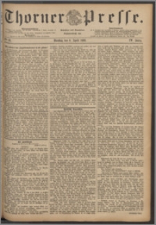 Thorner Presse 1886, Jg. IV, Nro. 81