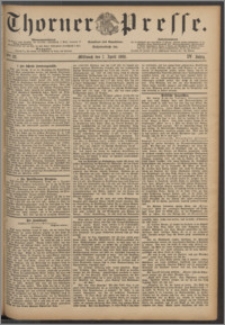 Thorner Presse 1886, Jg. IV, Nro. 82