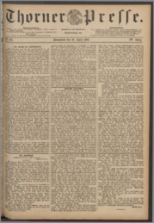 Thorner Presse 1886, Jg. IV, Nro. 85
