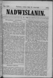 Nadwiślanin, 1862.09.13 R. 13 nr 104