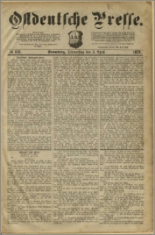 Ostdeutsche Presse. J. 3, 1879, nr 133