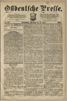 Ostdeutsche Presse. J. 3, 1879, nr 157