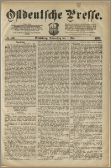 Ostdeutsche Presse. J. 3, 1879, nr 158