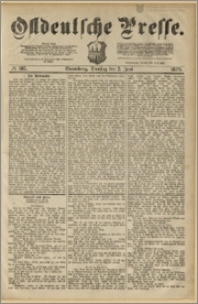 Ostdeutsche Presse. J. 3, 1879, nr 187