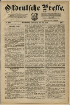 Ostdeutsche Presse. J. 3, 1879, nr 210