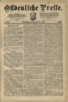 Ostdeutsche Presse. J. 3, 1879, nr 211