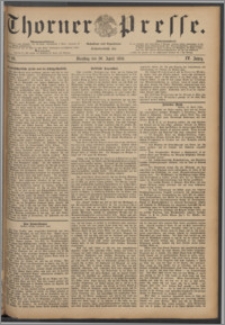 Thorner Presse 1886, Jg. IV, Nro. 93