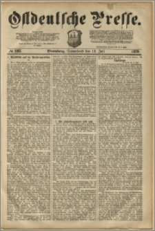 Ostdeutsche Presse. J. 3, 1879, nr 233