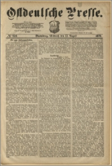 Ostdeutsche Presse. J. 3, 1879, nr 258