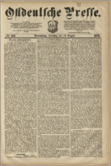 Ostdeutsche Presse. J. 3, 1879, nr 264