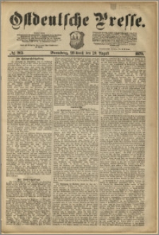 Ostdeutsche Presse. J. 3, 1879, nr 265