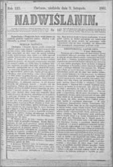 Nadwiślanin, 1862.11.09 R. 13 nr 117